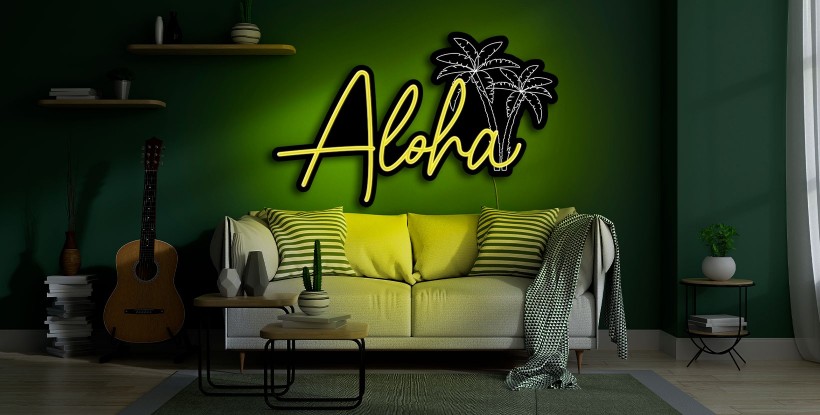 Neon aloha