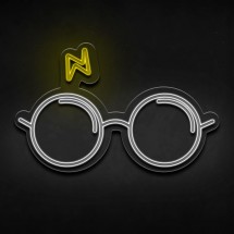 Neón inspiración Harry Potter