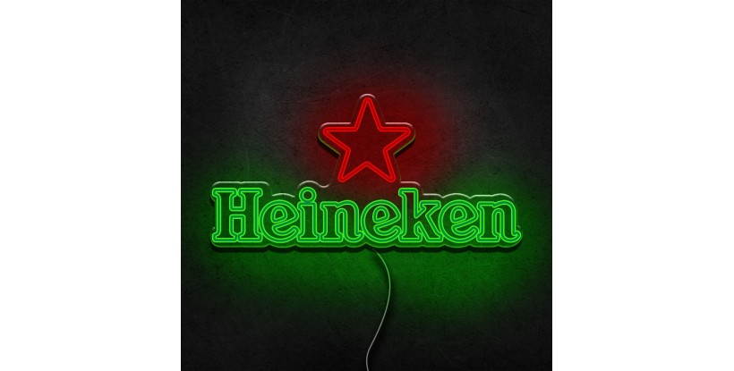 Neón inspiración Heineken