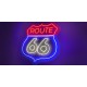 Neon route 66