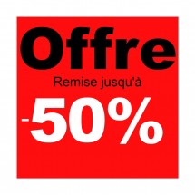 Offres d'affiches de vente -50%