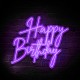 Neon Happy Birthday