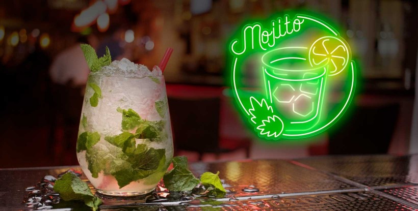 Néon Mojito Cubain