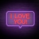 Néon Led Flex'I LOVE YOU'