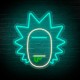 Néon Led Flex Rick & Morty 