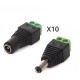 Pack conector IP65 (10) hembra y macho