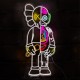 neon kaws